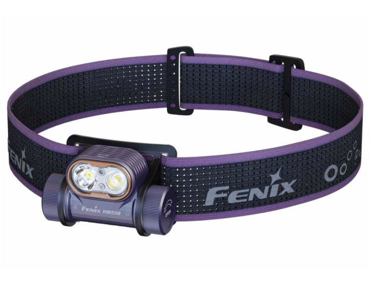 linterna-frontal-fenix-hm55r-purpura-oscuro